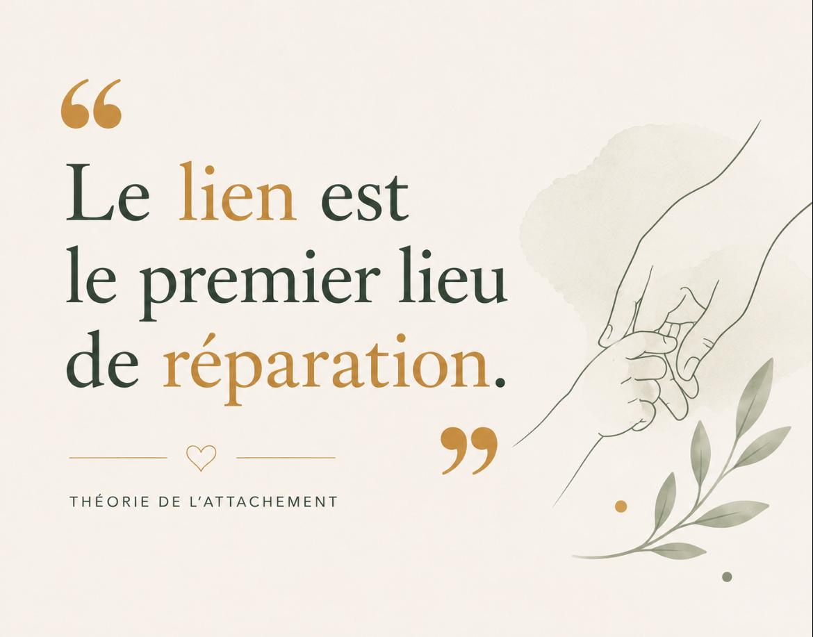 Le lien est le 1er lieu de reparation